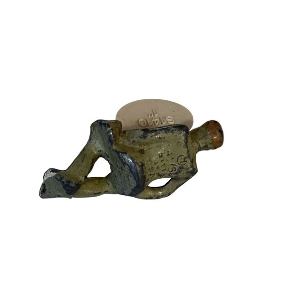 Vtg Manoil Lead Figure Seated Business Man in Suit and Tie 2.50" Tall 1950s GC - Picture 5 of 7